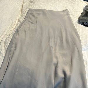 Banana republic silk skirt